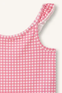 DeFacto Gingham Sleeveless Swimsuit Baby Girl - Image 2