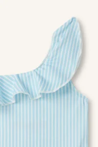 DeFacto Striped Swimsuit Baby Girl - Image 2