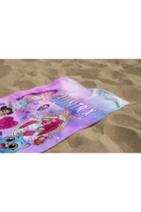 Erays Home Huntrix Anime New Patterned Girl's Beach Bath Towel Sea Towel Beach Towel - Image 3