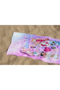 Erays Home Huntrix Anime New Patterned Girl's Beach Bath Towel Sea Towel Beach Towel - Image 4