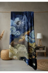Dolce Mariee Digital Printing Beach Sea Towel Modern Patterned Loincloth (80X160 cm) - Image 2