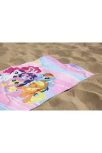 Erays Home My Little Pony Patterned Digital Printed Children's Beach Towel Cotton Beach Towel Sea Towel - Image 2