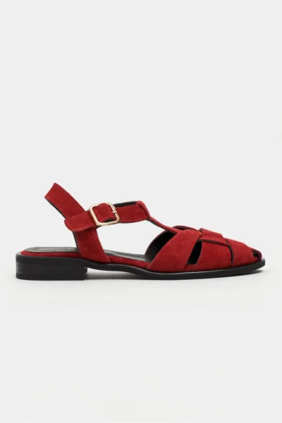 NSN-DSP5012K_Red_GENUINE_Suede_1