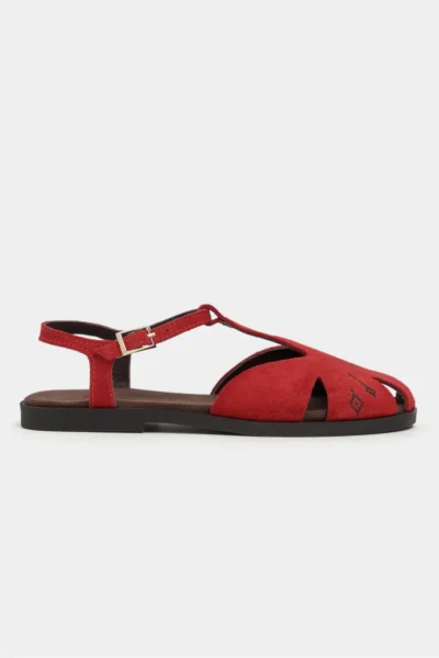 NSN-RT2341K_Red_GENUINE_Suede_1