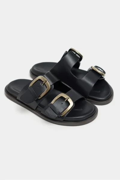 NSN-SLH281K_Black_MATTE_Slippers_1