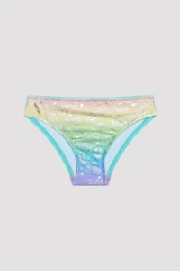 Penti Girls' Silver Multicolored Barbell Bikini Set - Image 3