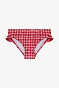 Penti Girl's Gingham Triangle Multicolored Bikini Set - Image 3