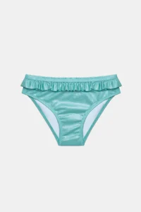 Penti Girls' Shiny Blue Triangle Bikini Set - Image 3