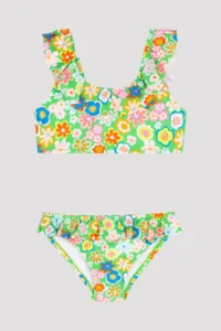 Penti Girls' flower patterned Barbell Bikini Set