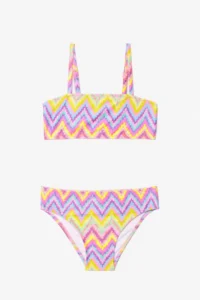 Penti Girls' Zigzag Bandeau Bikini Set
