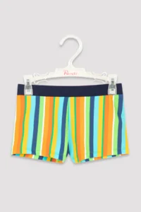 Penti Boys' Multicolored Striped Boxer Swimsuit