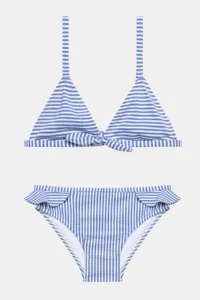 Penti Girl's Marine Triangle Multicolored Bikini Set