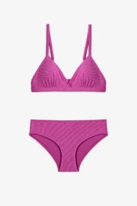 Penti Pink Teen Girl Erika Triangle Bikini Set - Image 2