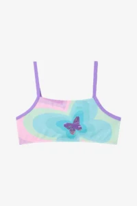 Penti Girl's Rainbow Butterfly Halter Neck Bikini Set - Image 2