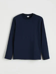 LCW Kids Navy Blue Basic Boys' T-Shirt - Image 2