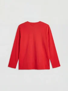 LCW Kids Red Basic Boys' T-Shirt - Image 2
