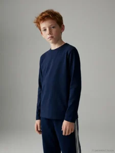 LCW Kids Red Basic Boys' T-Shirt - Image 4
