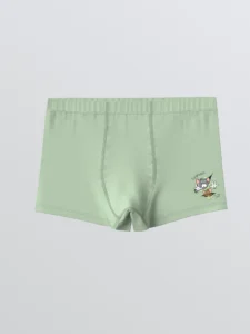 LCW Kids Green Tom veJerry Printed Boys' Boxer