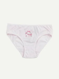 LCW Kids Lilac Hello Kitty Printed Girls' Panties - Image 3