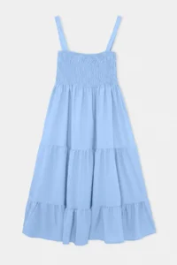 Trendyol Curve BLUE Weaving Plus Size Dress