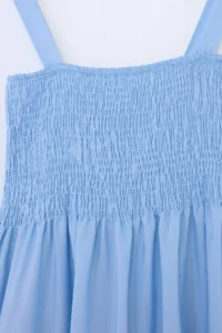 Trendyol Curve BLUE Weaving Plus Size Dress - Image 2