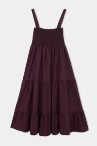 Trendyol Curve Burgundy Weaving Plus Size Dress - Image 6