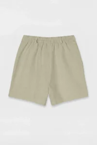 Drop by TrendyolMilla Khaki Elastic Waist Wide Leg Cotton with pocket Pants - Image 6