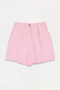 Drop by TrendyolMilla PINK Elastic Waist Wide Leg Cotton with pocket Pants