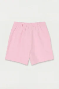 Drop by TrendyolMilla PINK Elastic Waist Wide Leg Cotton with pocket Pants - Image 3