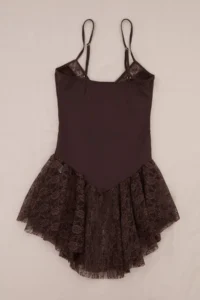 TRENDYOLMİLLA Bitter Brown Jersey buttoned Plain Wireless Babydoll - Image 9