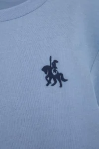 BLUE Boys' Plain Knitting Bottom - Top Set - Image 6