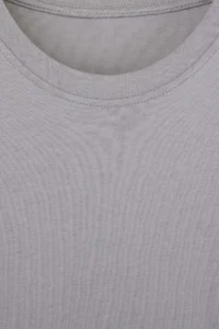 MAN Gray- Ecru Oversized 2 Sets Paket Basic 100% Cotton T-Shirt - Image 10