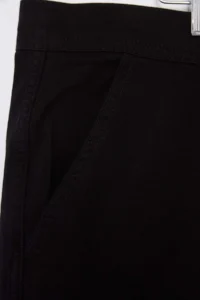 MAN Plus Size Black Regular Fit Flexible Material Shorts & Bermuda - Image 6
