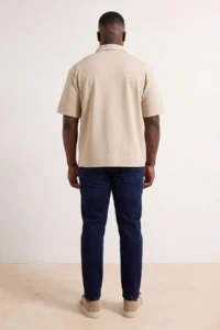 MAN Plus Size Medium BLUE Regular Fit Flexible Material Jeans Pants jeans - Image 3