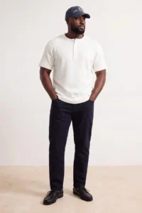 MAN Plus Size NAVY BLUE Regular Fit Flexible Material Jeans Pants jeans - Image 2