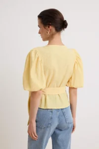 TRENDYOLMİLLA Yellow Blouse - Image 4
