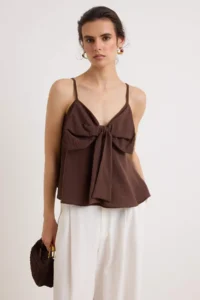 TRENDYOLMİLLA Brown Blouse