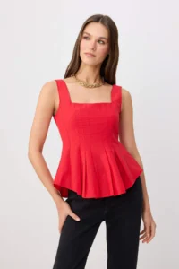 TRENDYOLMİLLA Red Blouse