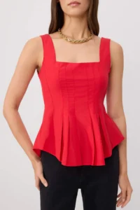 TRENDYOLMİLLA Red Blouse - Image 3