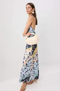 TRENDYOLMİLLA Multicolored Floral Maxi Weaving Dress - Image 2