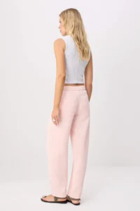 TRENDYOLMİLLA PINK 100% Tencel High Waist barrel jeans - Image 4