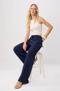 TRENDYOLMİLLA NAVY BLUE  Pants - Image 2