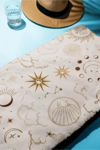 Dolce Mariee Digital Printing Beach Sea Towel Sun and Star Patterned Loincloth HVL0083 - Image 2