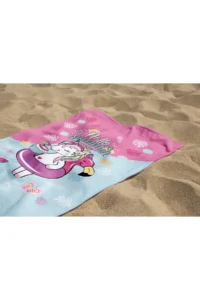Erays Home Unicorn Summer Patterned Printed Beach Towel Girls' Beach Towel Sea Towel - Image 2