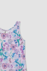 DeFacto Girls' flower patterned Swimsuit - Image 2