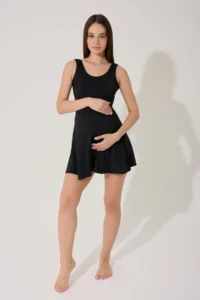 myfirstsea Maternity Women OF shorts One Piece Swimsuit Lycra - Image 2