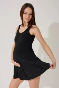 myfirstsea Maternity Women OF shorts One Piece Swimsuit Lycra - Image 5