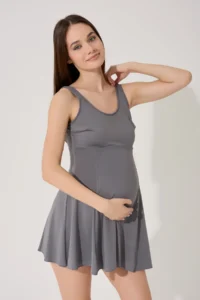 myfirstsea Maternity Women OF shorts One Piece Swimsuit Lycra - Image 5