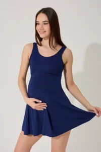 myfirstsea Maternity Women OF shorts One Piece Swimsuit Lycra - Image 4