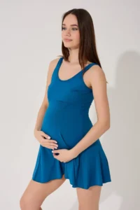 myfirstsea Maternity Women OF shorts One Piece Swimsuit Lycra - Image 7